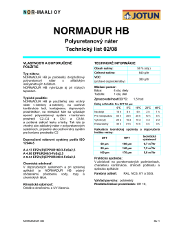 NORMADUR HB