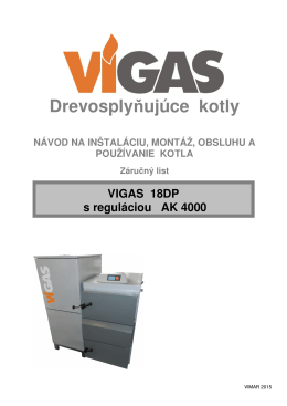 Návod na obsluhu VIGAS 18DP AK4000 (PDF 5,6 MB)