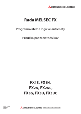 Rada MELSEC FX