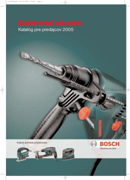 Katalóg Bosch-Hobby