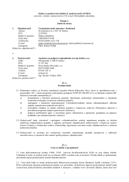 201216 - Agentúra na podporu regionálneho rozvoja Košice, no