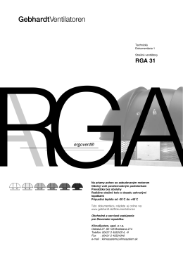 RGA 31-2528 - KlimaSystem