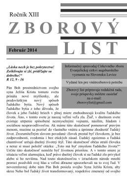 Februar 2014.pdf - Domov - ECAV