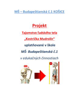 Projekt Tajomstvo ľudského života TU