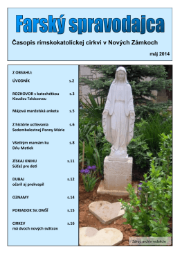 Časopis rímskokatolíckej cirkvi v Nových Zámkoch