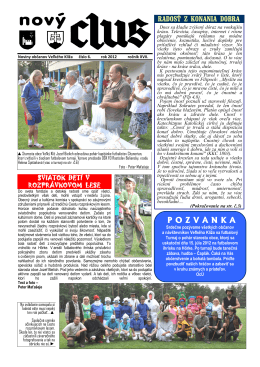Obecné noviny č.6 - 2012