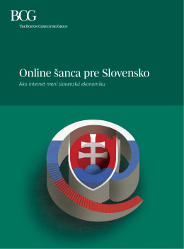 štúdia - Online šanca pre Slovensko