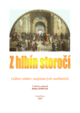 Z hlbín storočí _f_