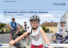 Na kolesách s deťmi v Dolnom Rakúsku