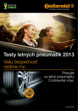 A4_Testy letnich pneumatik 2013 SK.indd