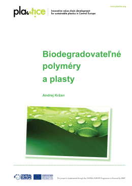 Biodegradovateľné polyméry a plasty