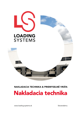 Nakladacia technika - Loading Systems SK