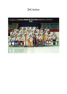 Ženský hokej v Košiciach - vznik