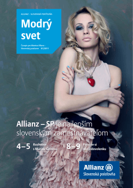 Modrý svet - Allianz - Slovenská poisťovňa