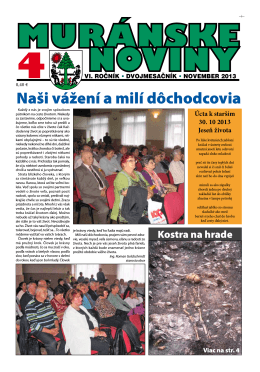 Muránske noviny 4 2013