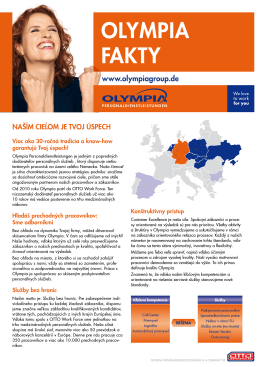 OLYMPIA FAKTY - Olympia Personaldienstleistungen