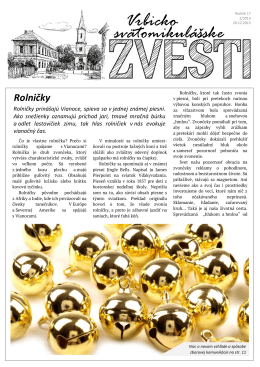 Zvesti_december_2013 (PDF) - Cirkevný zbor ECAV Lipt. Mikuláš