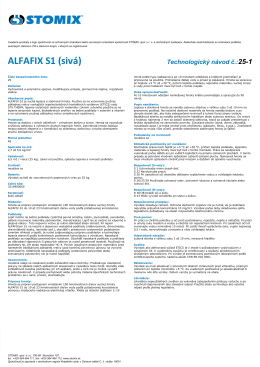 ALFAFIX S1 (sivá)