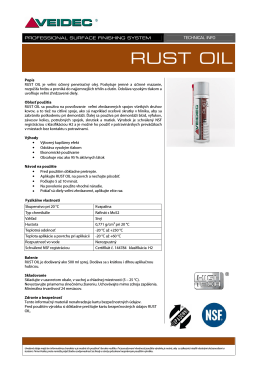 Rust Oil - ROL (500 ml)