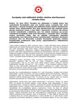 PDF, 85 KB - Poradňa pre občianske a ľudské práva