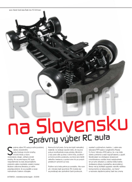 Článok č.3 - RC Drift Team Bratislava