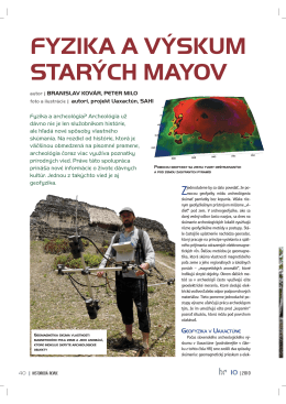 Fyzika a výskum starých Mayov