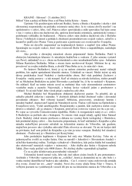 Slávnosť - 21.októbra 2012 (PDF)