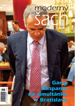 Garry Kasparov na simultánke v Bratislave