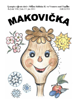 Leto 2011 - msdvojka.sk