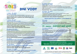 plagat vodyA3.cdr - Slovenská agentúra životného prostredia