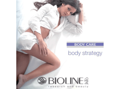 Katalóg BODY CARE - telová kozmetika na telo