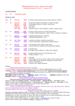 Farské oznamy od 1. do 8. marca 2015 (.pdf)