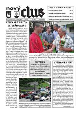 Obecné noviny č.7 - 2013