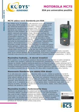 Prospekt Motorola MC75 (.pdf)