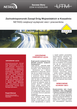 Zachodniopomorski Zarząd Dróg Wojewódzkich w Koszalinie