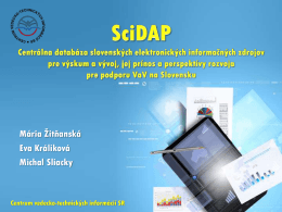 SciDAP - Inforum