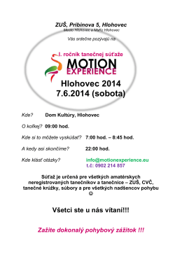 Hlohovec 2014 7.6.2014 (sobota)