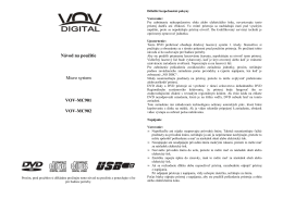 VOV-MC901 902 SK manual - dia