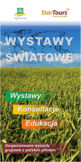 WYSTAWY ŚWIATOWE - startours.com.pl