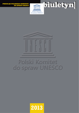 biuletyn| - Polski Komitet ds Unesco