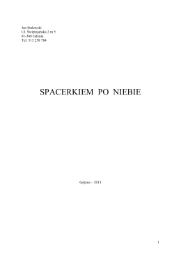 Spacerkiem po niebie (PDF)