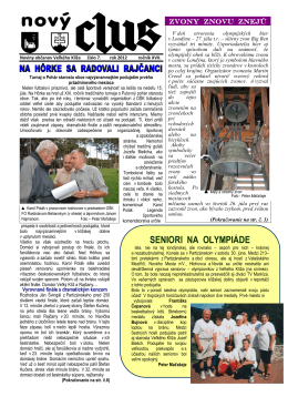 Obecné noviny č.7 - 2012