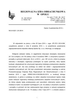 pismo 2014-10-09.pdf - Regionalna Izba Obrachunkowa w Opolu