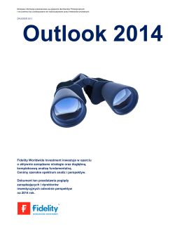 Fidelity Outlook 2014
