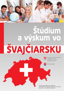 Štúdium a výskum vo Švajčiarsku