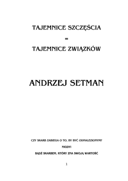 Związek - Andrzej Setman