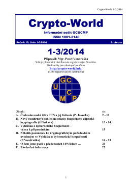 Sešit 1-3/2014 / PDF - Crypto