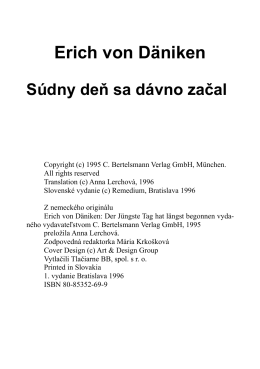 Daniken Erich von - Sudny den sa davno zacal.pdf