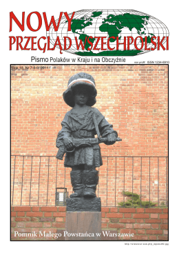 Pismo Pomnik Małego Powstańca w Warszawie