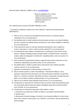 Príloha č. 3 Napadnutie uznesenia 21.1.2013